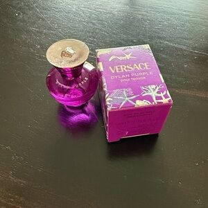 Versace Purple and Gold Perfume Box